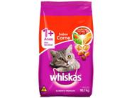 Ração para Gato Premium Whiskas Carne Adulto - 10,1kg