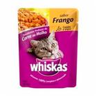 Ração para Gato Whiskas Adulto Sachê Frango 85g Embalagem c/ 20 unidades