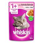 Ração para Gato Whiskas Sachê Salmão 85g Embalagem c/ 20unidades