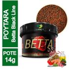 RAÇÃO PARA PEIXE BETTA POYTARA BLACK LINE GRANULO 14g