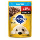 Ração Pedigree Sachê Carne ao Molho para Cães Filhotes