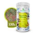 Ração Poytara Tropicais Flocos 130G Aquario Comunitário