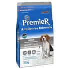 Ração Premier Ambientes Internos Light Adultos 2,5 kg - PremieR Pet