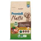 Ração premier nattu cachorros adultos frango, mandioca e linhaça 12kg