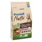 Ração Premier Nattu Cães Sênior Pequeno sabor Frango e Mandioca 10,1 Kg