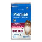 Ração Premier Sênior Ambientes Internos para Cães Adultos 7+ Sabor Frango e Salmão 2,5 Kg