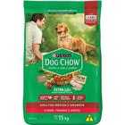 Ração Premium para Cachorro Dog Chow - ExtraLife Adulto Carne Frango e Arroz 20kg