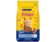 Ração Premium para Gato Friskies - Peixes e Frutos do Mar Adulto 1kg