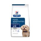 Ração Prescription Diet Z/D Alergias Alimentares Hills Cães Ad Pedaços Pequenos 3,17kg (036586)