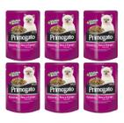 Ração Primogato Sachê Gatos Filhotes Sabor Peru 85g 6 Unid