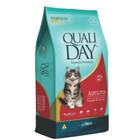 Ração qualiday cat carne e arroz gatos adultos 3 kg - PET FOOD SOLUTION