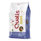 Ração Qualis Gatos 10,1Kg Adultos/Filhotes Sabor Carne/Arroz