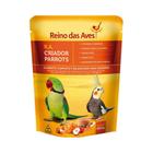 Ração Reino das Aves Farinhada Criador Parrots para Pássaros - 400g