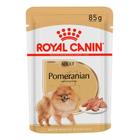 Ração Royal Canin Sachê Breed Health Nutrition para Cães Adultos Pomeranian - 85 g