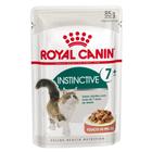 Ração Royal Canin Sachê Feline Health Nutrition Instinctive +7 para Gatos Adultos - 85 g