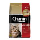 Ração Seca Chanin Carne, Peixe e Frango para Gatos Adultos - 1 Kg