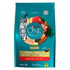 Ração Seca Nestlé Purina One Frango e Carne para Gatos Adultos - 2 Kg