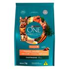 Ração Seca Nestlé Purina One Frango e Salmão para Gatos Castrados - 2 Kg