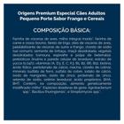 Ração Seca Origens Premium Especial Frango e Cereais Cães Adultos Raças Minis e Pequenas - 10,1 Kg