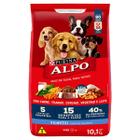 Ração Seca Purina Alpo para Cães Filhotes Carne, Frango, Cereais, Vegetais e Leite 10.1kg