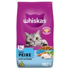 Ração Seca Whiskas Peixe para Gatos Adultos Castrados - 10,1 Kg