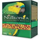 Ração Super Premium Nutrópica para Papagaios com Frutas e Extrusados 300g