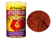 Ração Tropical Astacolor 100g Acentua Coloração De Peixes