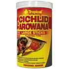 Ração Tropical Cichlid Arowana Large Sticks 75grs