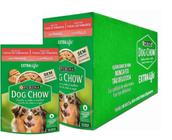 Ração umida Dog Chow cães adultos frango sache 100g - Caixa com 15unid.
