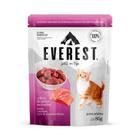 Ração Úmida Everest Sachet para Gatos Adultos Cubos de Peixe ao Molho - 85g