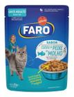 Ração Úmida Faro De Peixe Ao Molho Para Gatos Adultos 85g