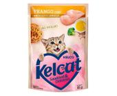 Ração Úmida Kelcat Frango Brócolis Linhaça Gatos Adultos 85G