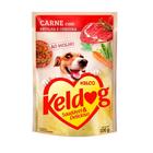 Ração Úmida Keldog Sachê para Cães Sabor Carne com Ervilha e Cenoura 100g - 1 Unidade