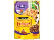 Ração Úmida para Gato Adulto Sachê - Friskies Cordeiro ao Molho 85g