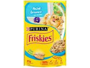 Ração Úmida para Gato Adulto Sachê Friskies - Peixe Branco ao Molho 85g