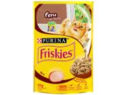 Ração Úmida para Gato Adulto Sachê Friskies Peru ao Molho 85g