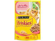 Ração Úmida para Gato Adulto Sachê Friskies - Salmão ao Molho 85g