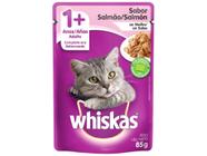 Ração Úmida para Gato Adulto Sachê Whiskas - Salmão ao Molho 85g