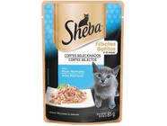 Ração Úmida para Gato Filhote Sachê Sheba - Cortes Selecionados Atum Marinado 85g