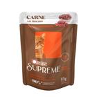 Ração Úmida para Gatos Castrados Quatree Supreme Super Premium Carne ao Molho 85g