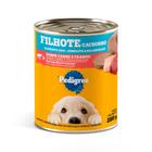 Ração Úmida Pedigree Lata Patê de Carne e Frango para Cães Filhotes 280g