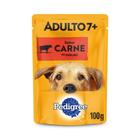 Ração Úmida Pedigree Sachê Carne ao Molho para Cães Adultos Sênior 7+ Anos 100 g