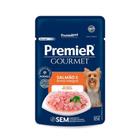 Ração Úmida Premier Gourmet Cães Salmão e Arroz Integral 85g