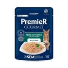 Ração Úmida Premier Gourmet Gatos Adultos Sabor Frango 70g