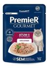 Ração Úmida Premier Gourmet para Gatos sabor Atum 70g