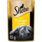 Ração Úmida Sheba Sabor Frango Assado Para Gatos Adultos 85G