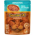Ração Úmida Special Cat Sachê Para Gatos Adultos Sabor Peixe 85g