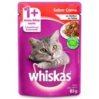 Ração Úmida Whiskas Sachê Carne ao Molho para Gatos Adultos 85 g