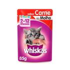 Ração Úmida Whiskas Sachê Filhotes Carne ao Molho 85 gr - Whiskas