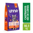 Ração Unna para Gatos Castrados Mix de Carnes 10,1kg - Solito